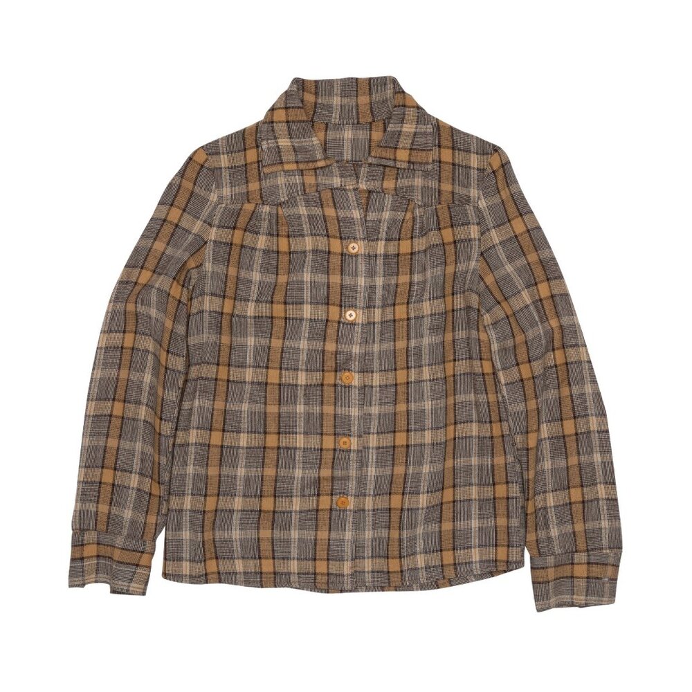 Sundazed (Italy) Vintage Glen Check Tweed Western Shirt